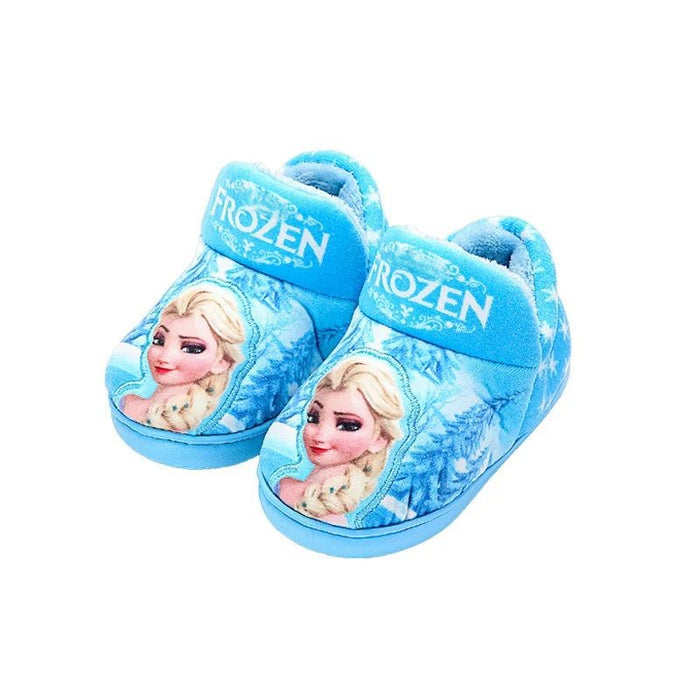 Princess Frozen Printed Platform Slippers