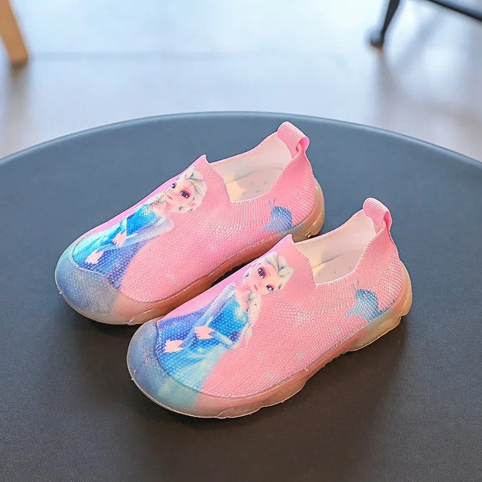 Elsa Princess Patterned Toddler Shoes