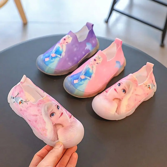 Elsa Princess Patterned Toddler Shoes