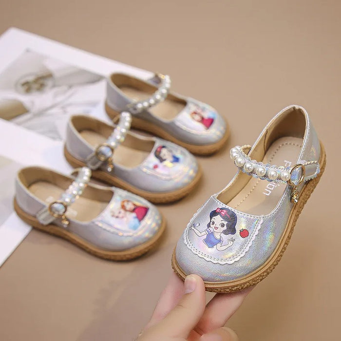 Cinderella And Frozen Princess Printed Sandals