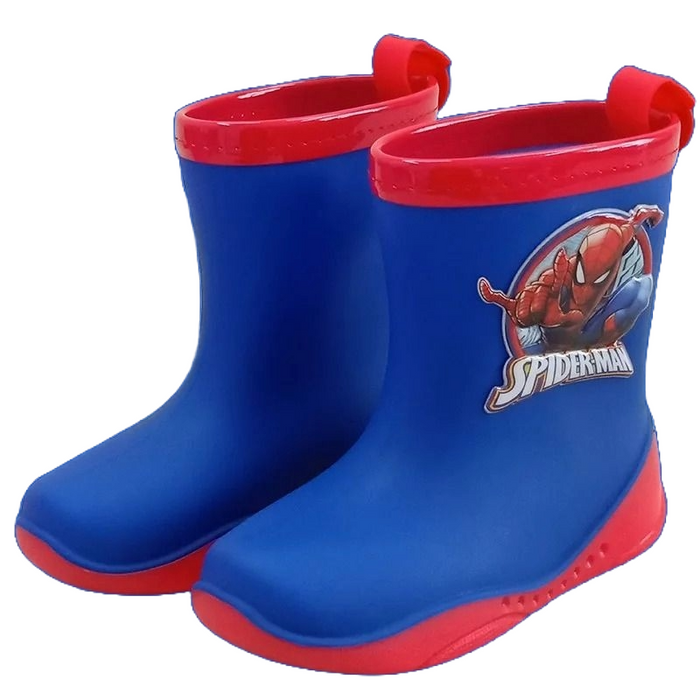 Spiderman Cartoon Print Rain Shoes