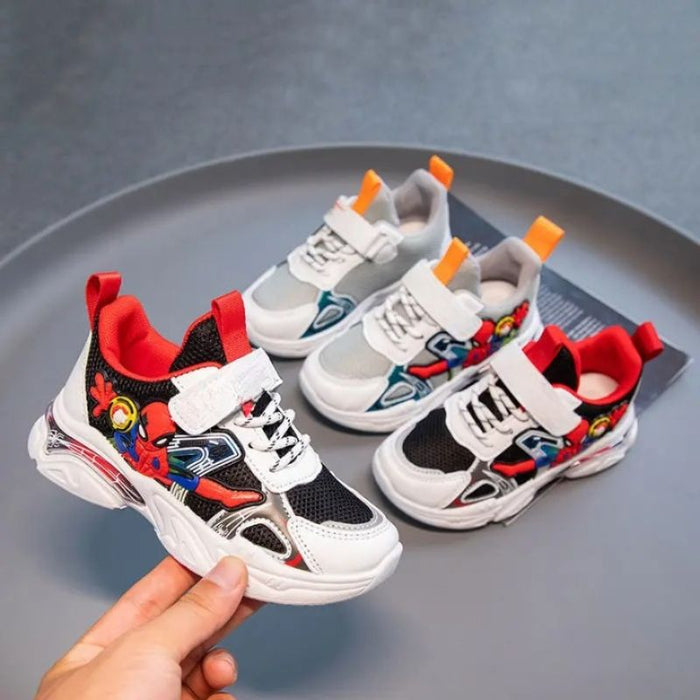 Spiderman Inspired Kids Sport Sneaker