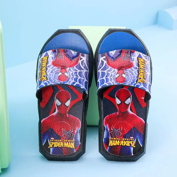 Spiderman Printed Cartoon Slippers