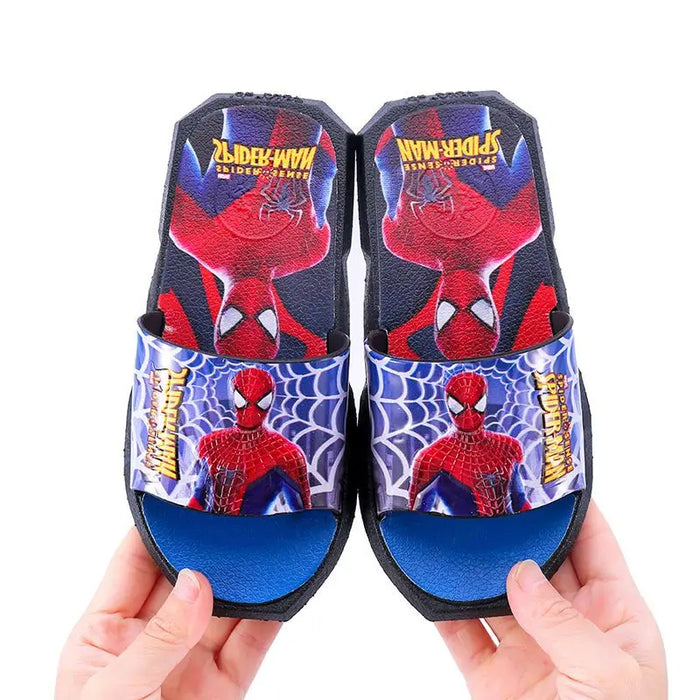 Spiderman Printed Cartoon Slippers