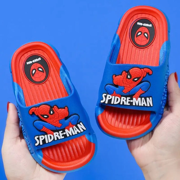 Spiderman Printed Home Slippers For Kids