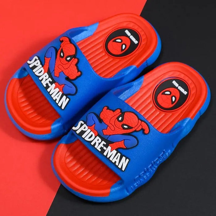 Spiderman Printed Home Slippers For Kids