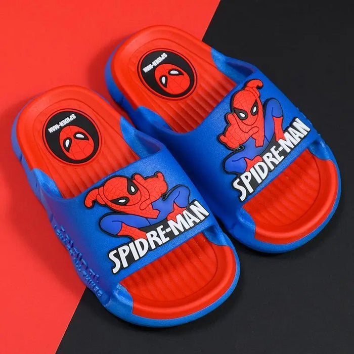 Spiderman Printed Home Slippers For Kids