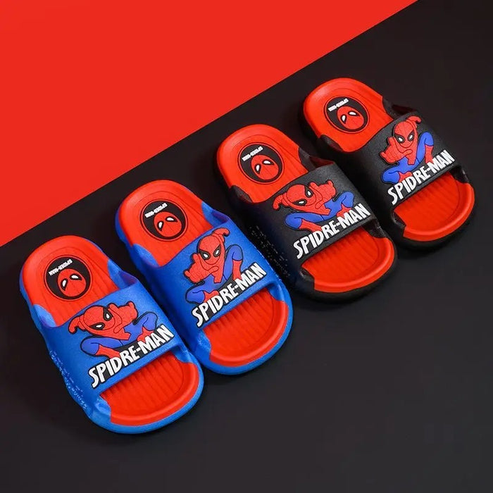 Spiderman Printed Home Slippers For Kids