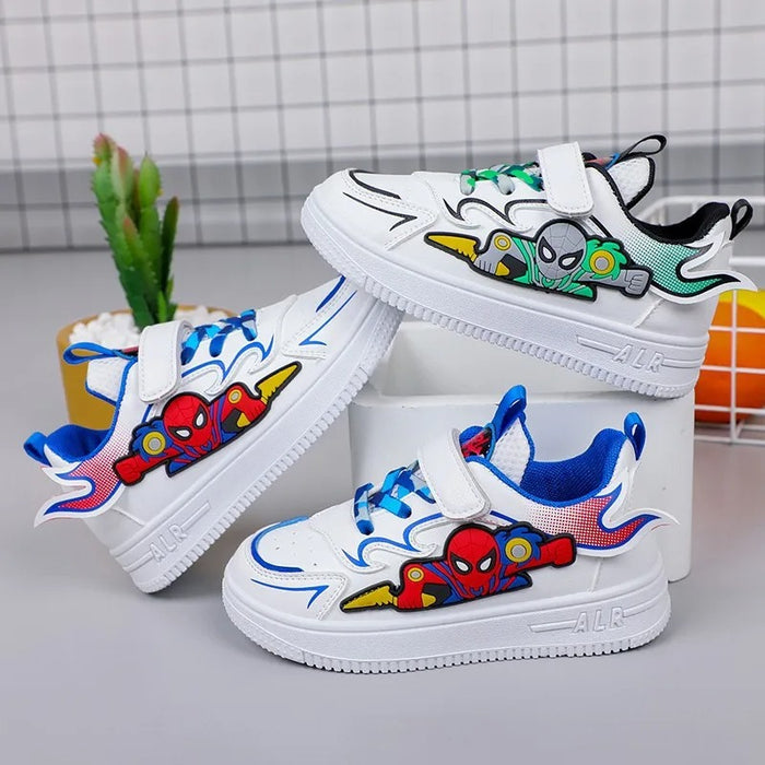 Spiderman Printed Mid Length Shoes