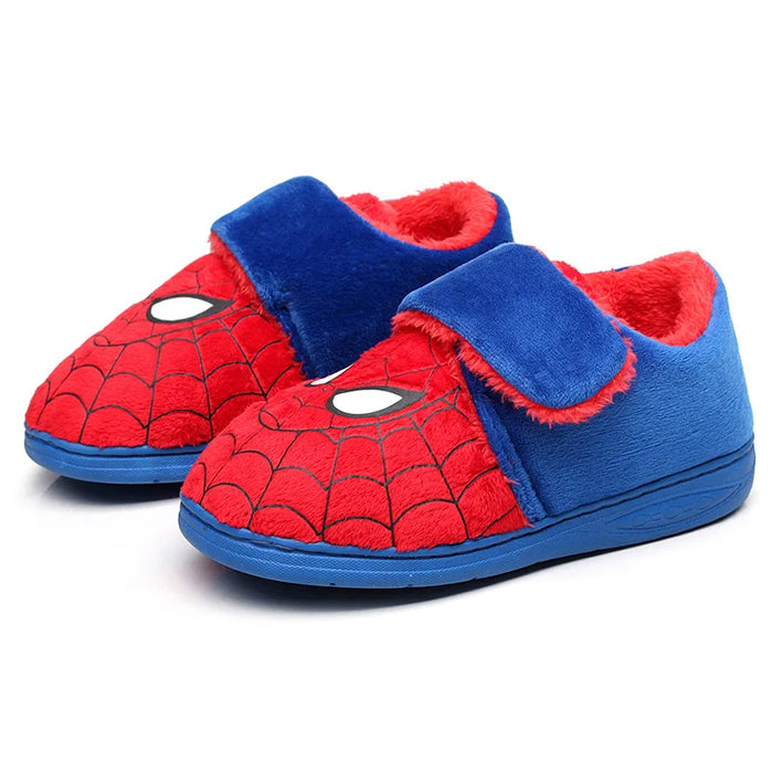 Spiderman Design Soft Slippers