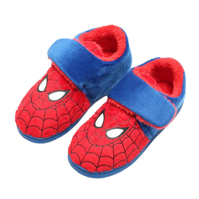 Spiderman Design Soft Slippers