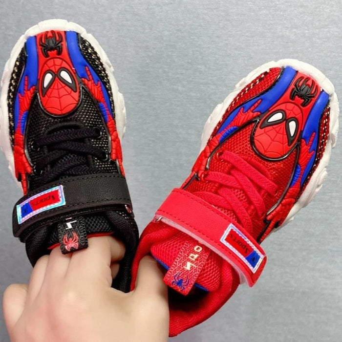 Spiderweb Inspired Kids Athletic Shoes
