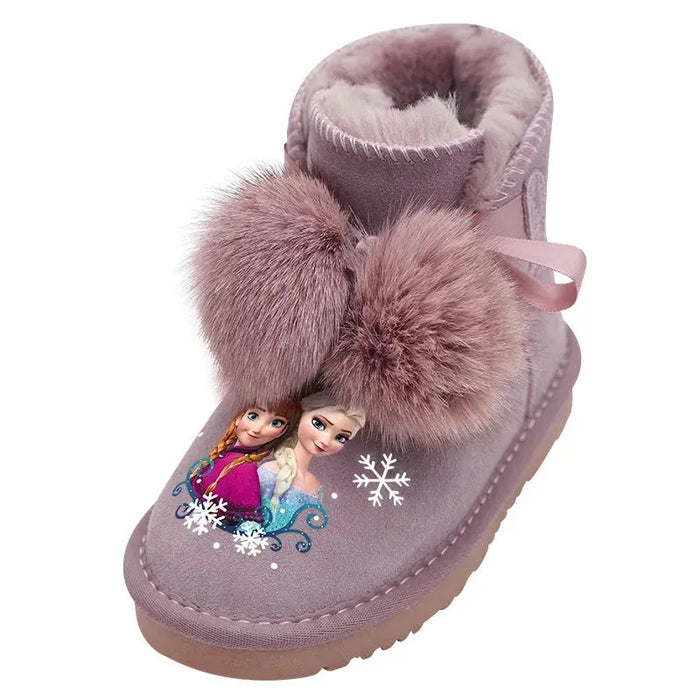 Frozen Sisters Enchanted Bow Boots