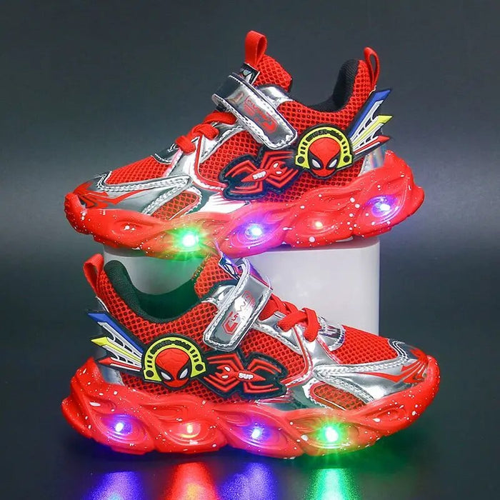 Ultimate Spiderman LED Adventure Sneakers