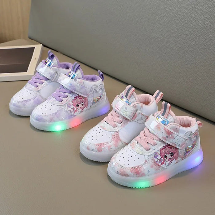 Cartoon LED Light Shoes Sneakers