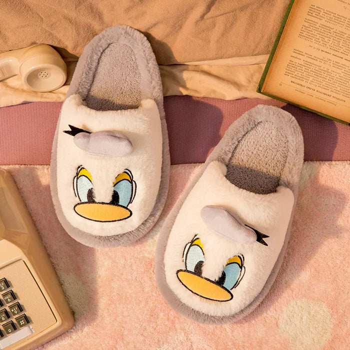 Donald Funny Cartoon Printed Slippers