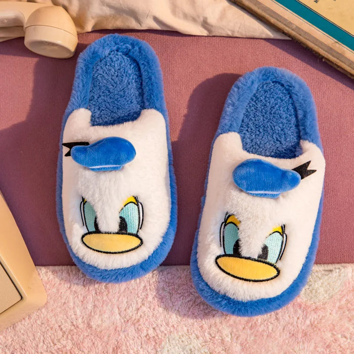 Donald Funny Cartoon Printed Slippers