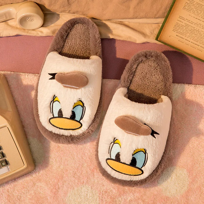 Donald Funny Cartoon Printed Slippers