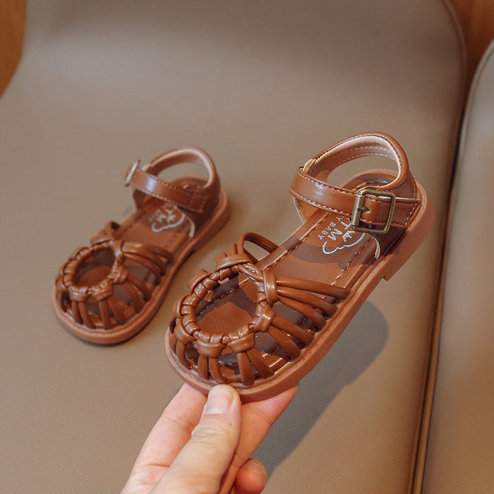 Soft Soled Woven Kids Beach Sandals