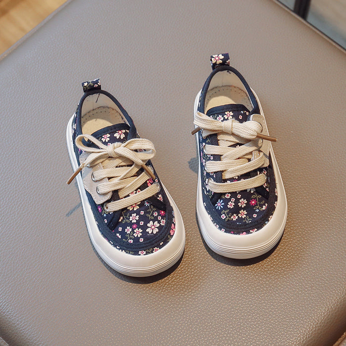 Floral Style Spring Autumn Casual Shoes