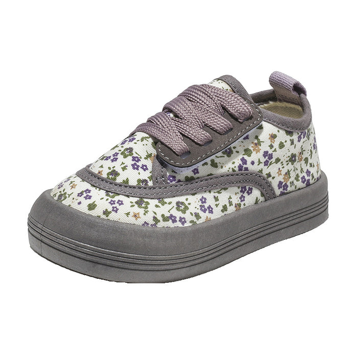 Floral Soft Soled Outdoor Casual Shoes