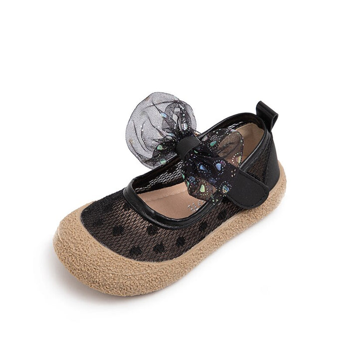 Bowknot Lace Anti Slippery Casual Shoes