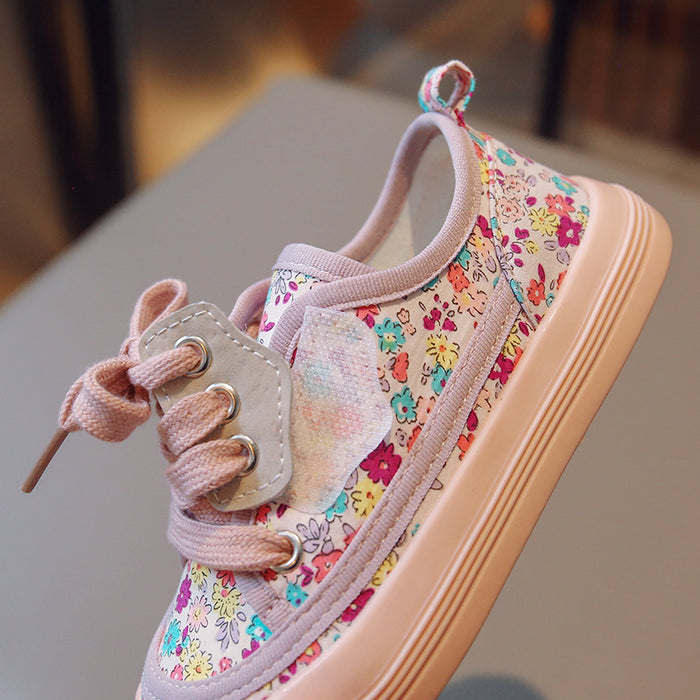 Floral Style Spring Autumn Casual Shoes