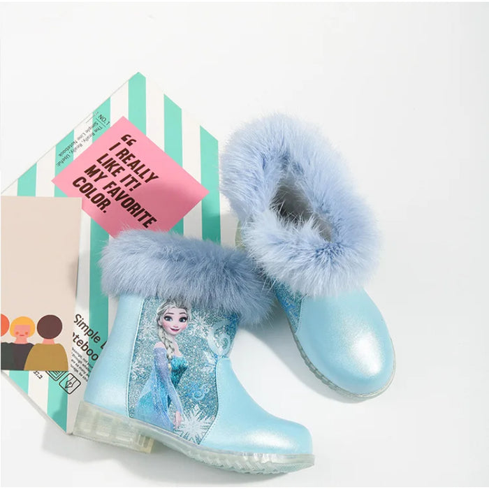 Frozen Elsa Glitter Frost Boots