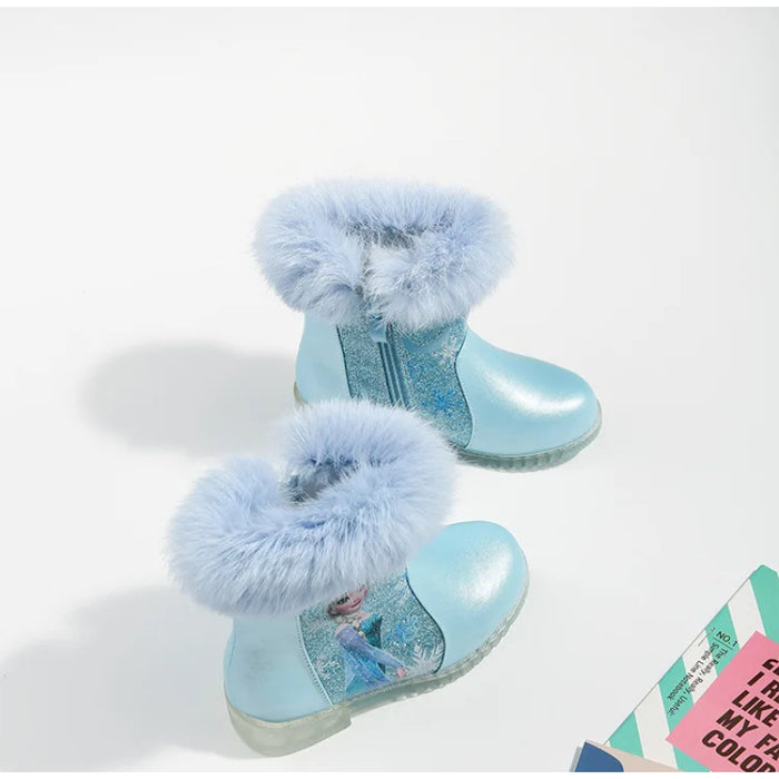 Frozen Elsa Glitter Frost Boots