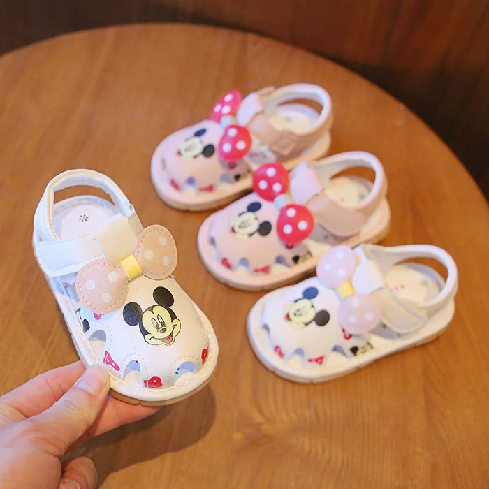 Mickey Mouse Soft Bottom Rubber Shoes