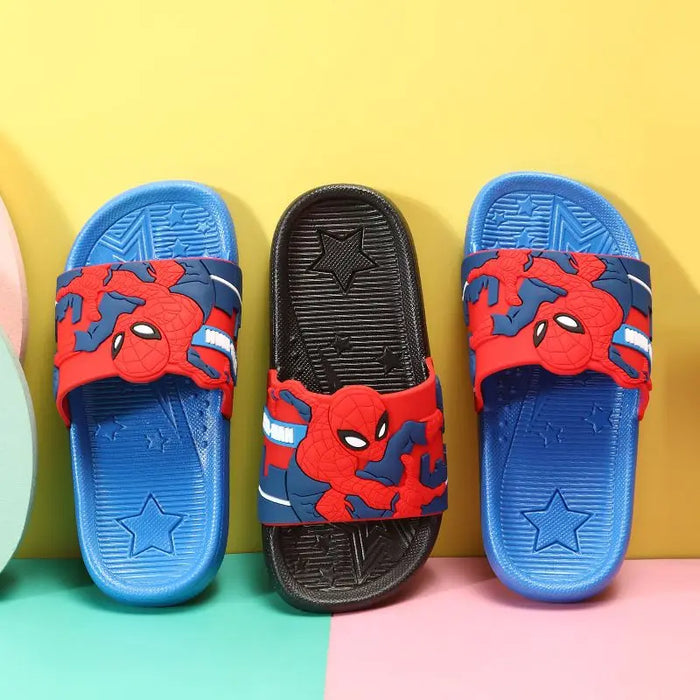 Spiderman Print Beach Slippers