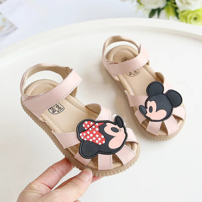 Mickey And Minnie Summer Toddler Sandals