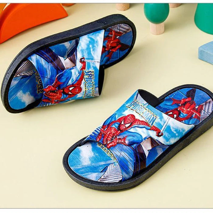 Spiderman Anti Skid Soft Soles Summer Slippers