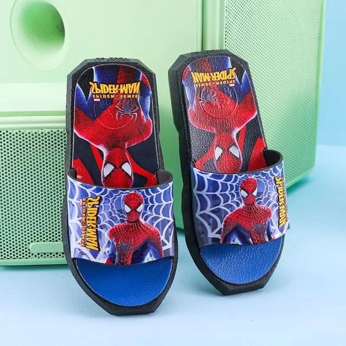 Spiderman Cartoon Anti Skid Flat Slippers