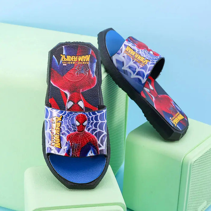 Spiderman Cartoon Anti Skid Flat Slippers