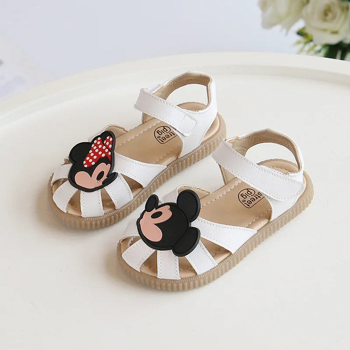 Mickey And Minnie Summer Toddler Sandals