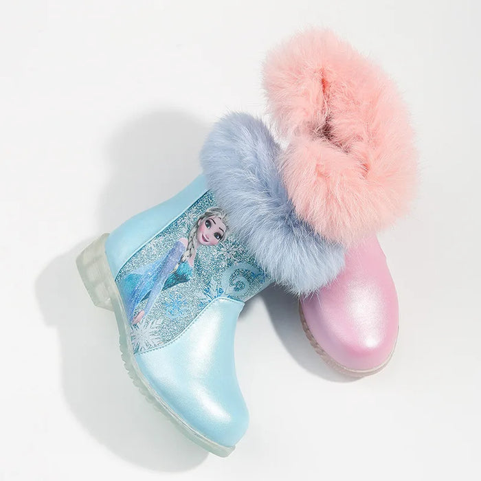 Frozen Elsa Glitter Frost Boots