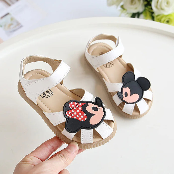 Mickey And Minnie Summer Toddler Sandals