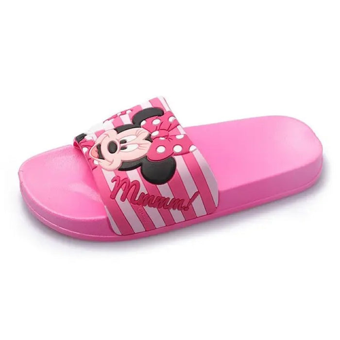 Summer Cartoon Minnie Mouse Open Slippers