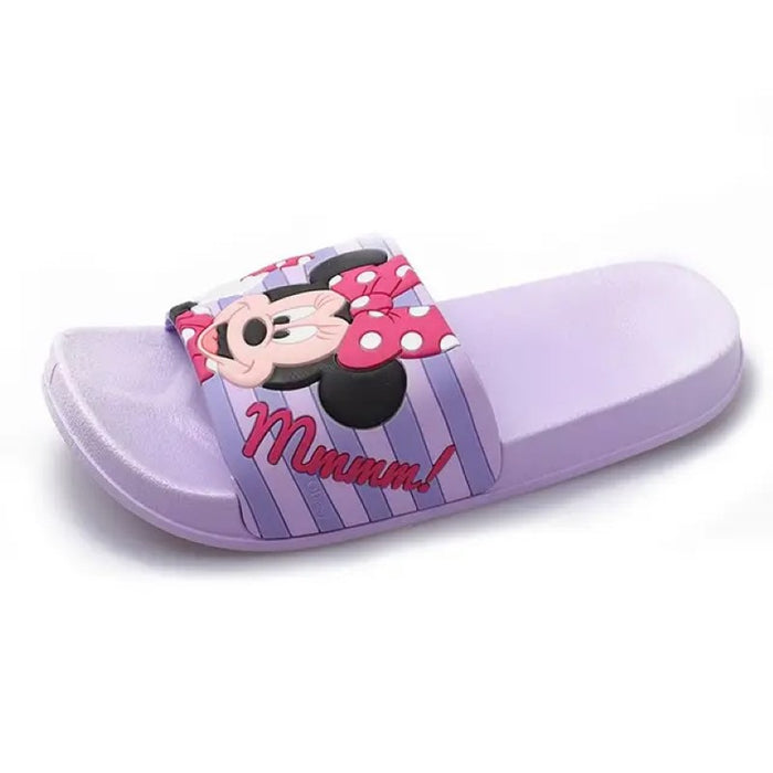 Summer Cartoon Minnie Mouse Open Slippers