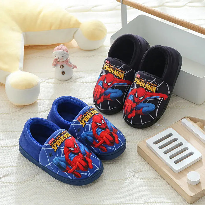 Spiderman Themed Adventure Indoor Slippers