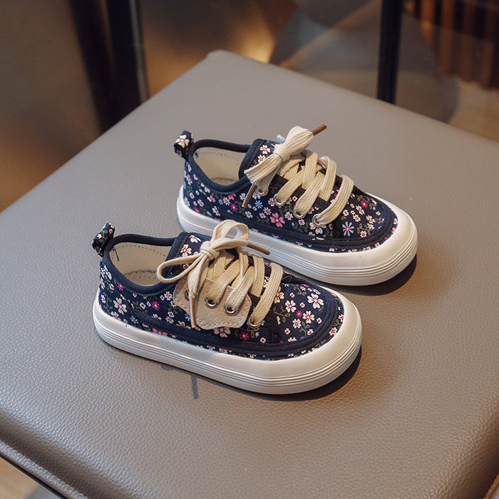 Floral Style Spring Autumn Casual Shoes