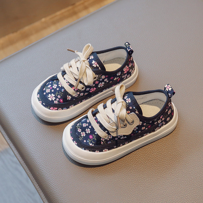 Floral Style Spring Autumn Casual Shoes