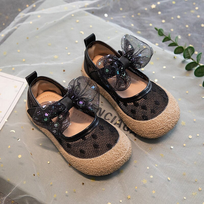 Bowknot Lace Anti Slippery Casual Shoes