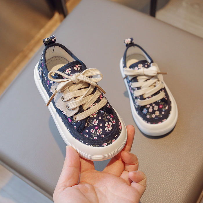 Floral Style Spring Autumn Casual Shoes