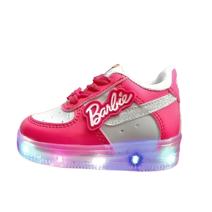 LED Light Up Barbie Sneakers