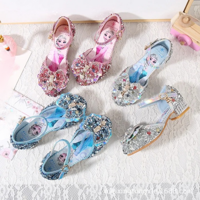 Princess Frozen Crystal Casual Shoes