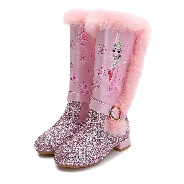 Princess Frozen Girl Boots