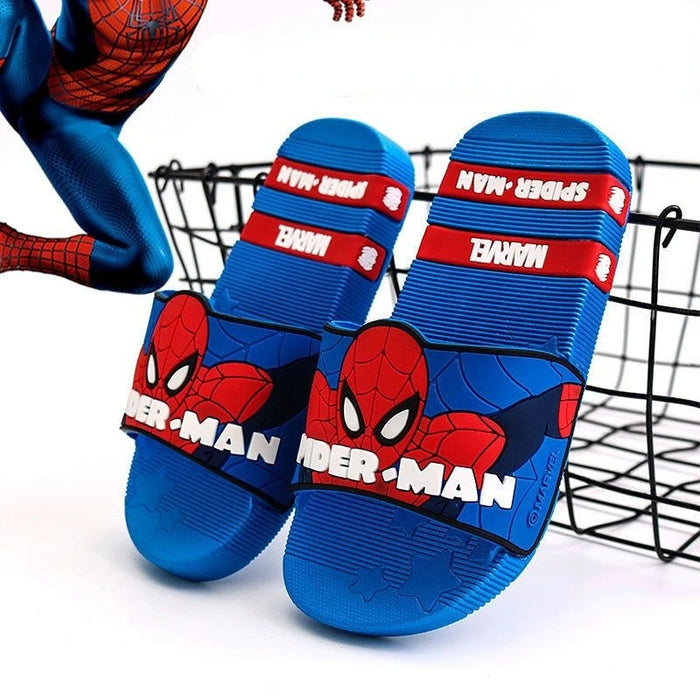 Children Spiderman Summer Boys Slippers