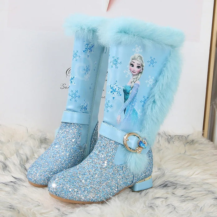 Princess Frozen Girl Boots